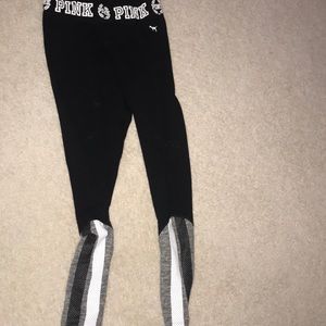 PINK stripped leggings